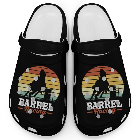 Retro Barrel Racing Clogs