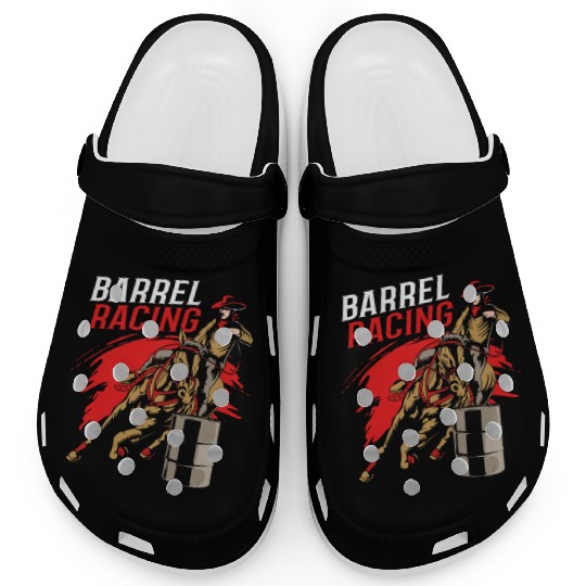 Horse Riding Cowgirl Barrel Racing Rodeo Clogs