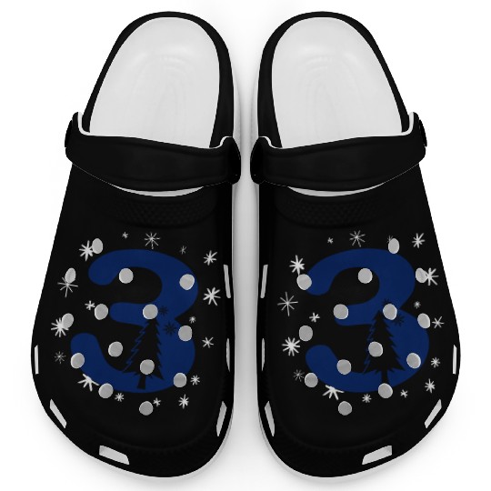 3rd Christmas Winter Season - Cold Number Three Clogs