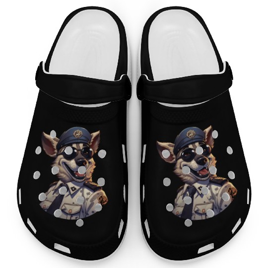 Police hyena Clogs