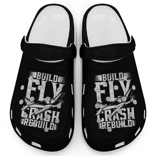 RC Plane Pilot Build Fly Crash Rebuild Clogs