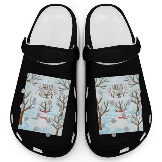 Hello Winter Wonderland Clogs