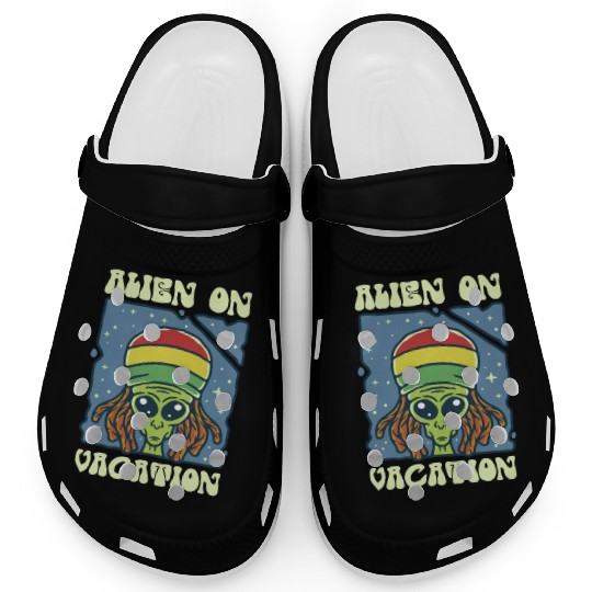 Alien, Aliens, UFO, UAP, Space Unknown Flight Clogs