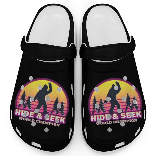 Bigfoot Hide amp Seek World Champion Clogs