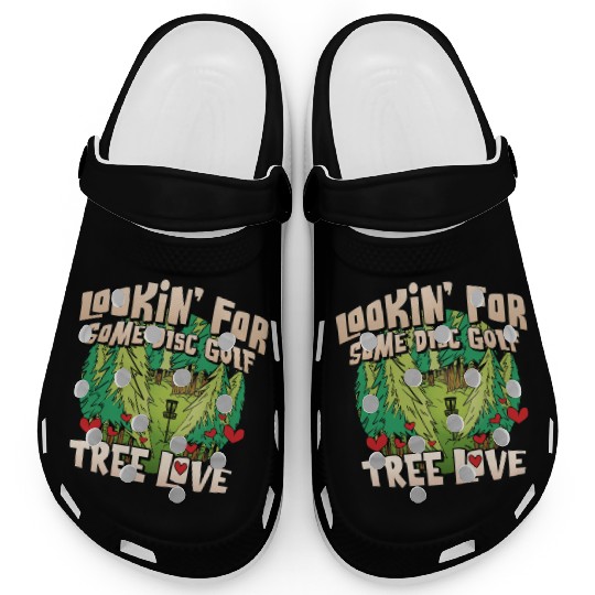 Looking For Some Disc Golf Tree Love For Men Women Clogs