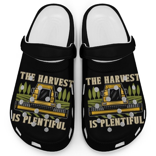 The Harvest Is Plentiful Farming Combine Harvester Clogs
