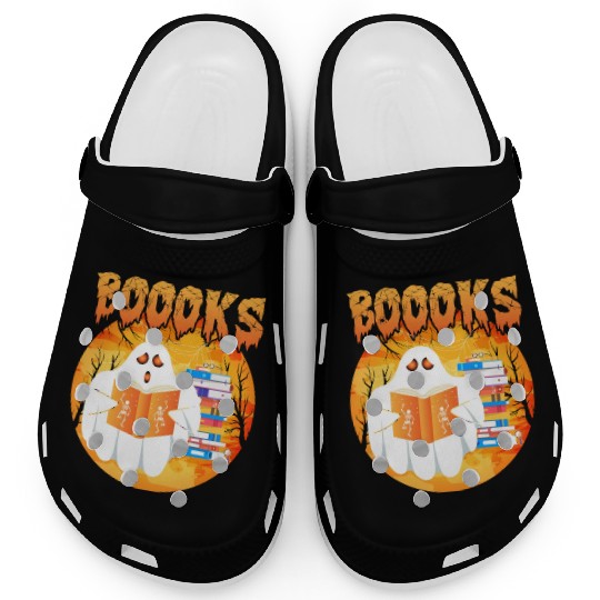 Ghost Is Halloween Teacher Clogs