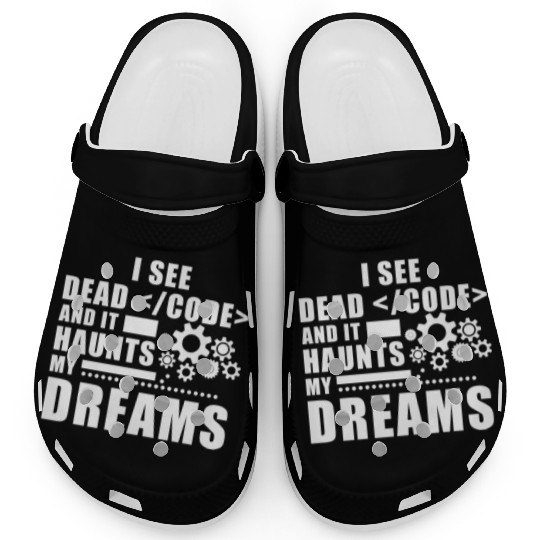 Programmer Saying Computer Science Programming Clogs