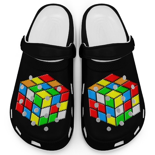 rubiks cube Clogs