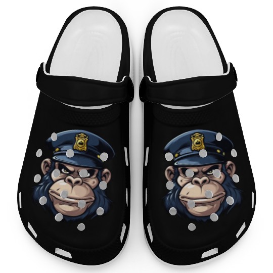 Monkey policeman Clogs