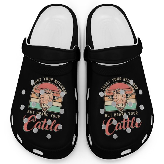 Cattle Farming Trust Your Neighbor Farm Animals Clogs