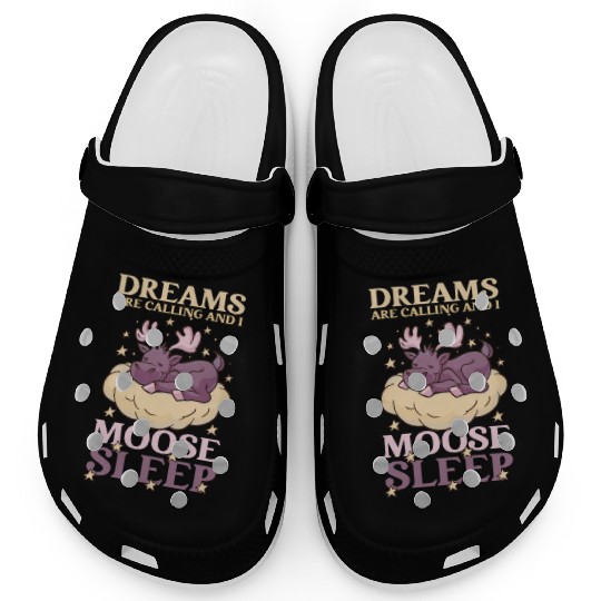 Dreams Are Calling Youth Cute Moose Clogs