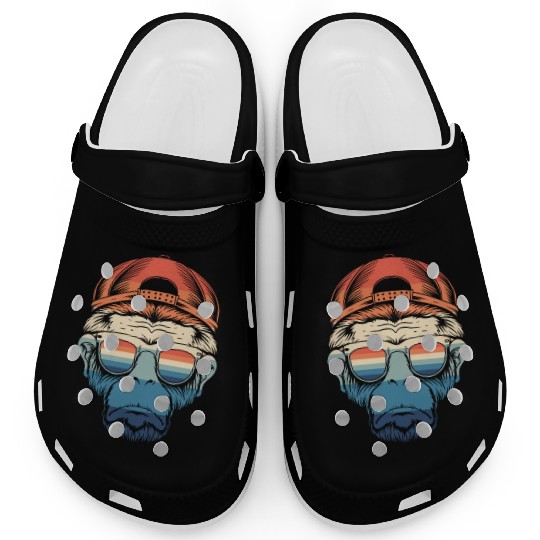 Cheeky Chic: Monkey Face Apparel Clogs