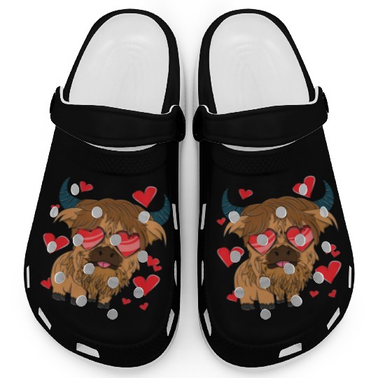 Plain Highland Cow Clogs