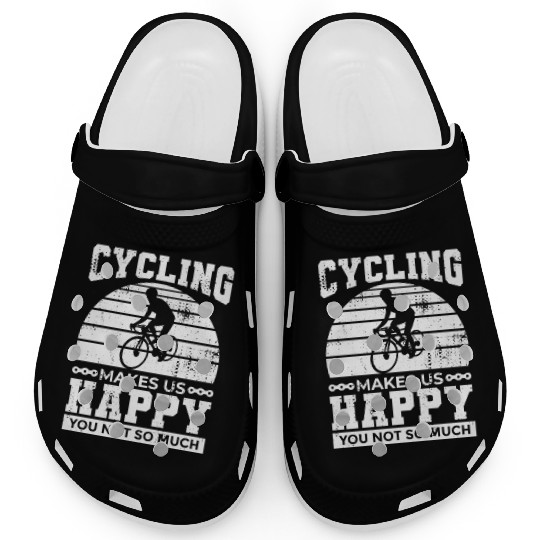 Cycling Makes Us Happy You Not So Much Clogs