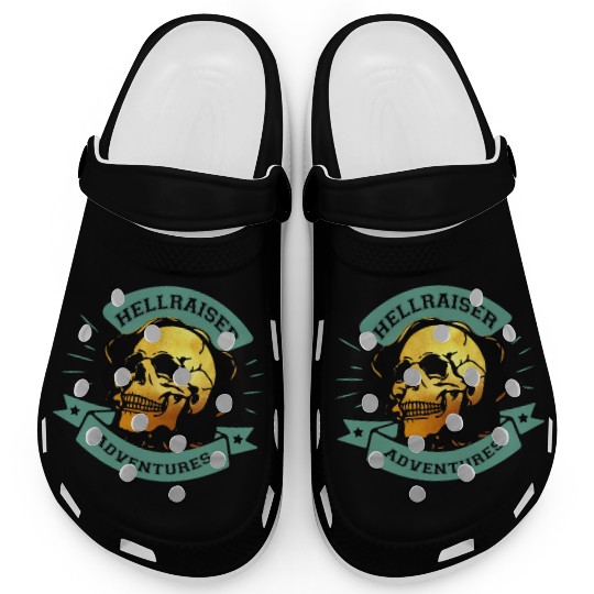 Gilded Skull Hellraiser Adventure Clogs