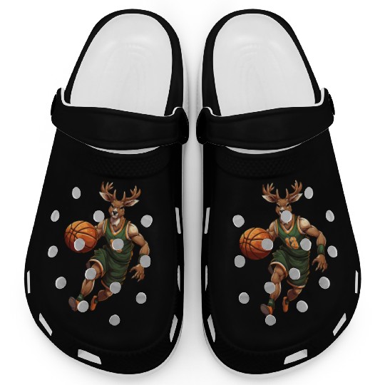 Basketball deer Clogs