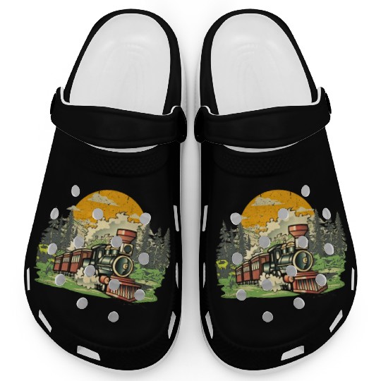 Christmas North Pole Polar Express All Abroad Xmas Clogs
