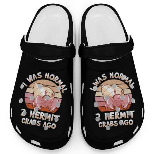 Sea Creature Seafood Shells Hermit Crab Lover Clogs