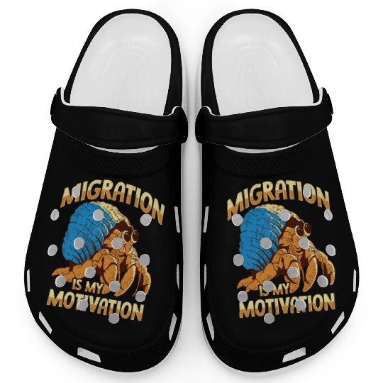 Sea Creature Seafood Shells Hermit Crab Lover Clogs