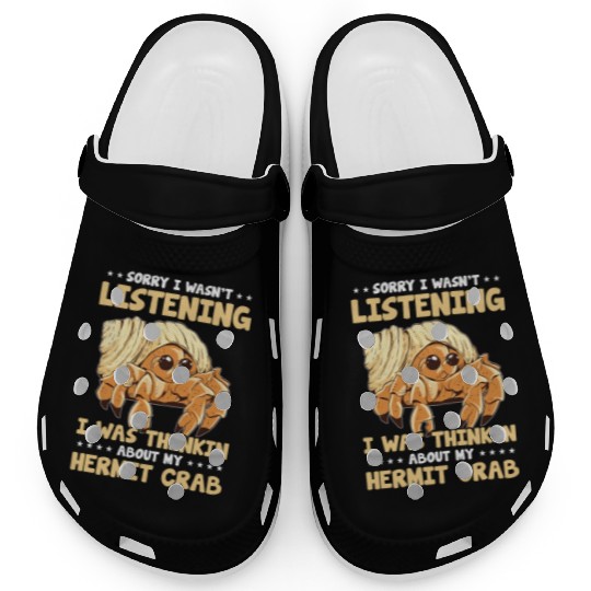 Sea Creature Seafood Shells Hermit Crab Lover Clogs