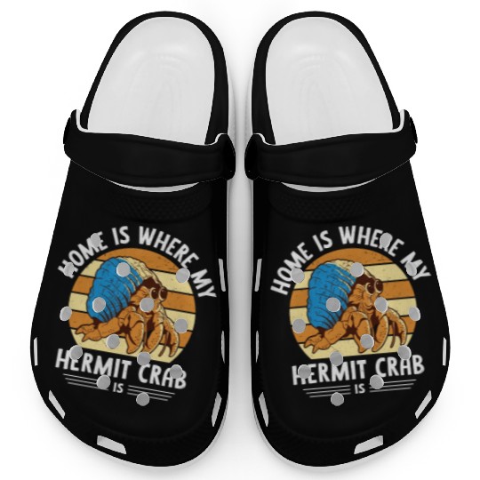 Sea Creature Seafood Shells Hermit Crab Lover Clogs