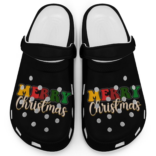 Merry Christmas, Santa Claus, Xmas Season Blessed Clogs