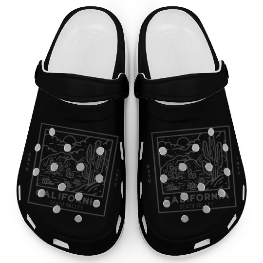CALIFORNIA DEATH VALLEY Clogs