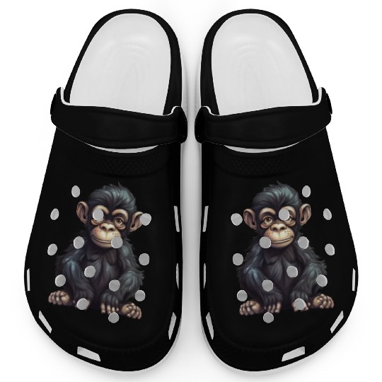 Cute Monkey for Kids for a Kid Clogs