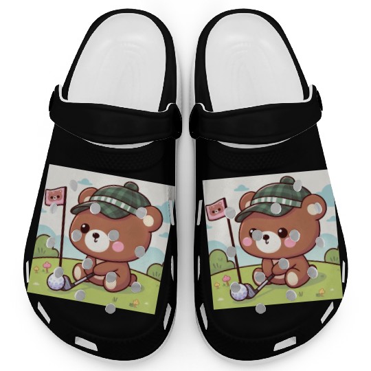 Golfing bears Clogs