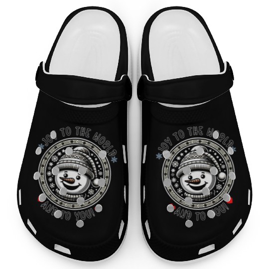 Family Christmas - Joy To The World And To You Clogs