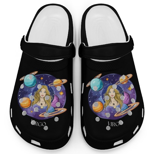 Virgo zodiac sign Clogs