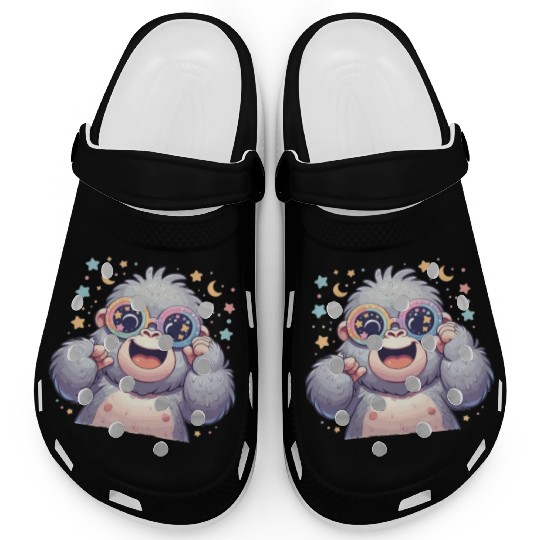 Gorilla With Sunglasses Clogs