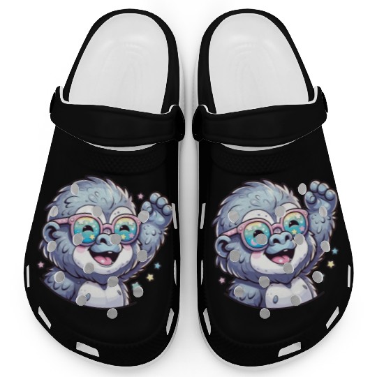 Gorilla With Sunglasses Clogs