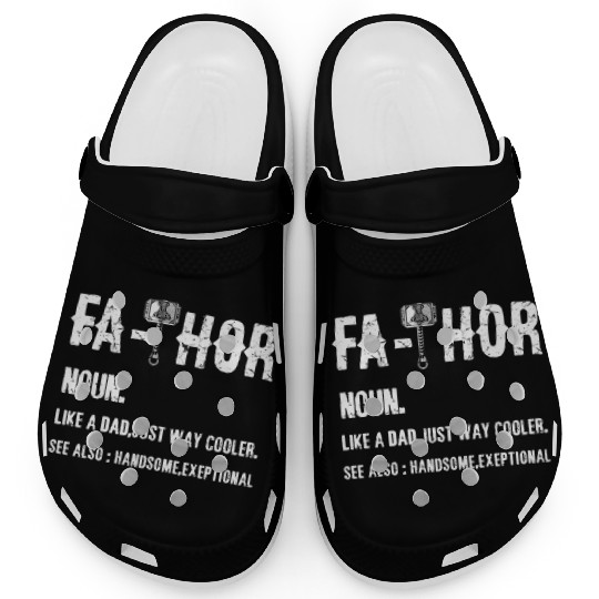 Thor Mjolnir Valknut Vikings Runes Clogs Viking