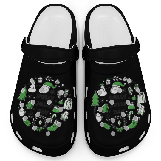 Holly Jolly Day Clogs