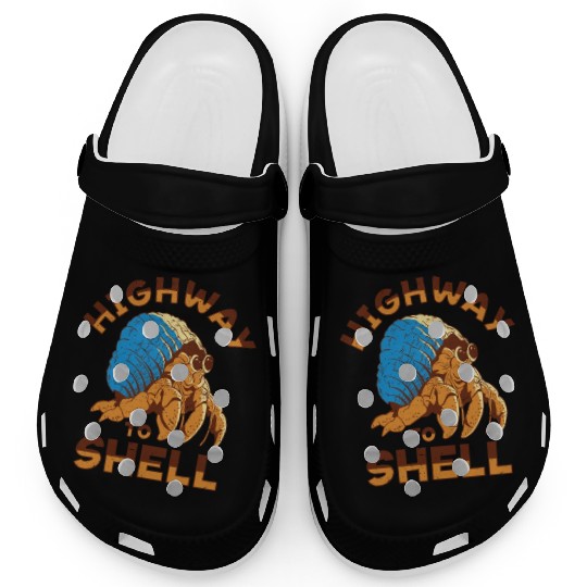 Sea Creature Seafood Shells Hermit Crab Lover Clogs