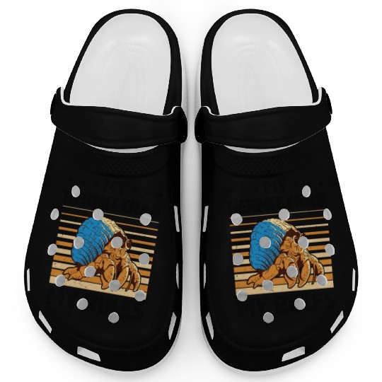 Sea Creature Seafood Shells Hermit Crab Lover Clogs