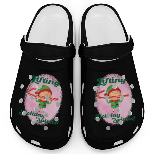 Elf Gym Lifting Clogs - Christmas