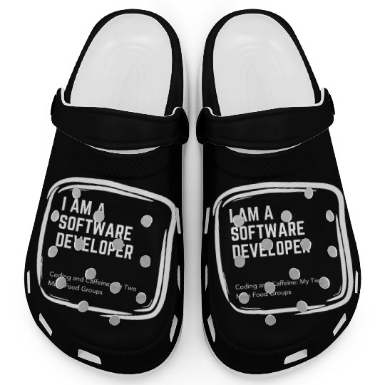 Proud Software Developer Clogs - Embrace Expertise