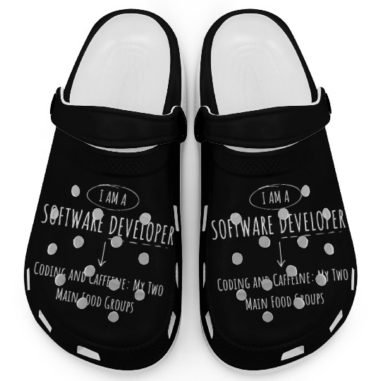 Proud Software Developer Clogs - Embrace Expertise