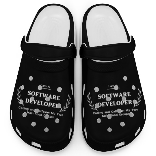 Proud Software Developer Clogs - Embrace Expertise