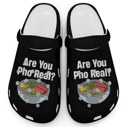Are You Pho Real? Vietnamese Food Puns Restaurant Clogs