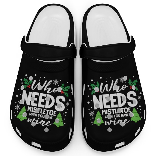 Who Needs Mistletoe When You Have Wine Clogs