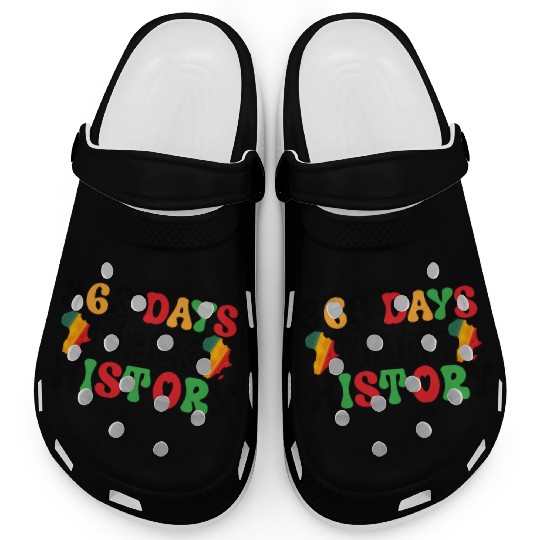 365 Days Black History Clogs
