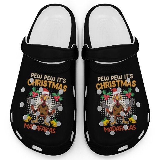 Christmas Pew It's Christmas Madafakas X-Mas Clogs