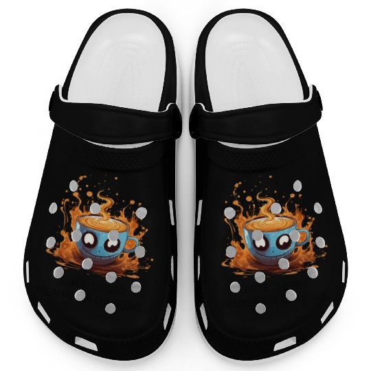 Coffee The Real Breakfast Of Champions Clogs