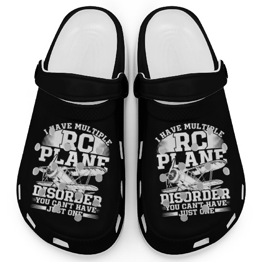 RC Plane Pilot Rc aircraft flyer Clogs