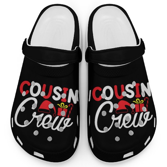 Cousin Crew, Xmas Design, Christmas Gifts Clogs
