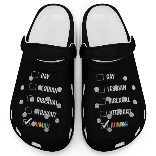 Gay Lesbian Bisexual Straight Human Gender Clogs